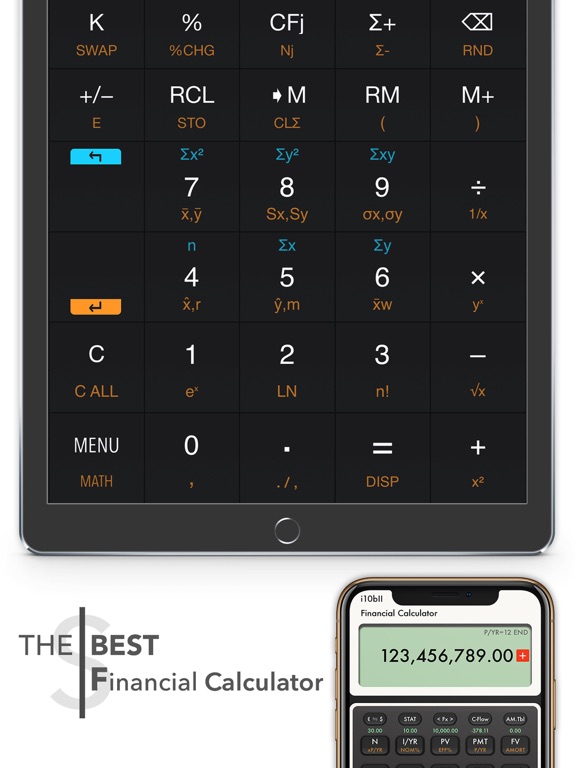 Screenshot #4 pour 10bII Financial Calculator PRO