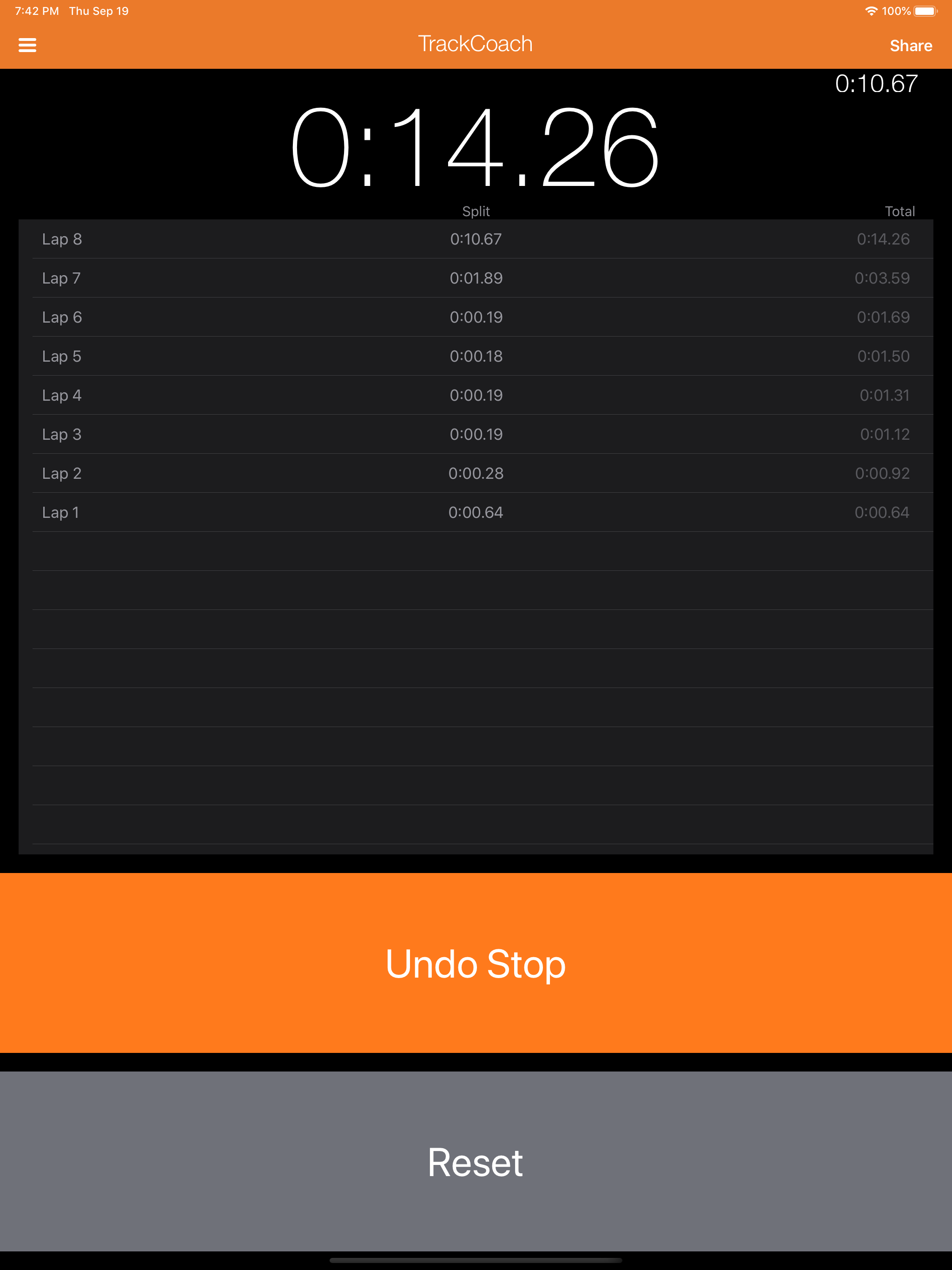 TrackCoach screenshot 6