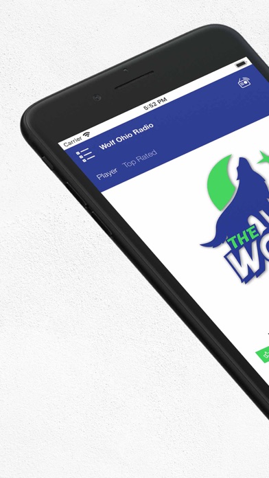 Wolf Ohio Radio Screenshot