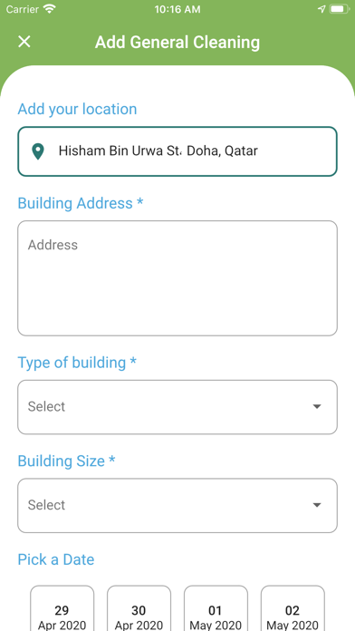 App screenshot
