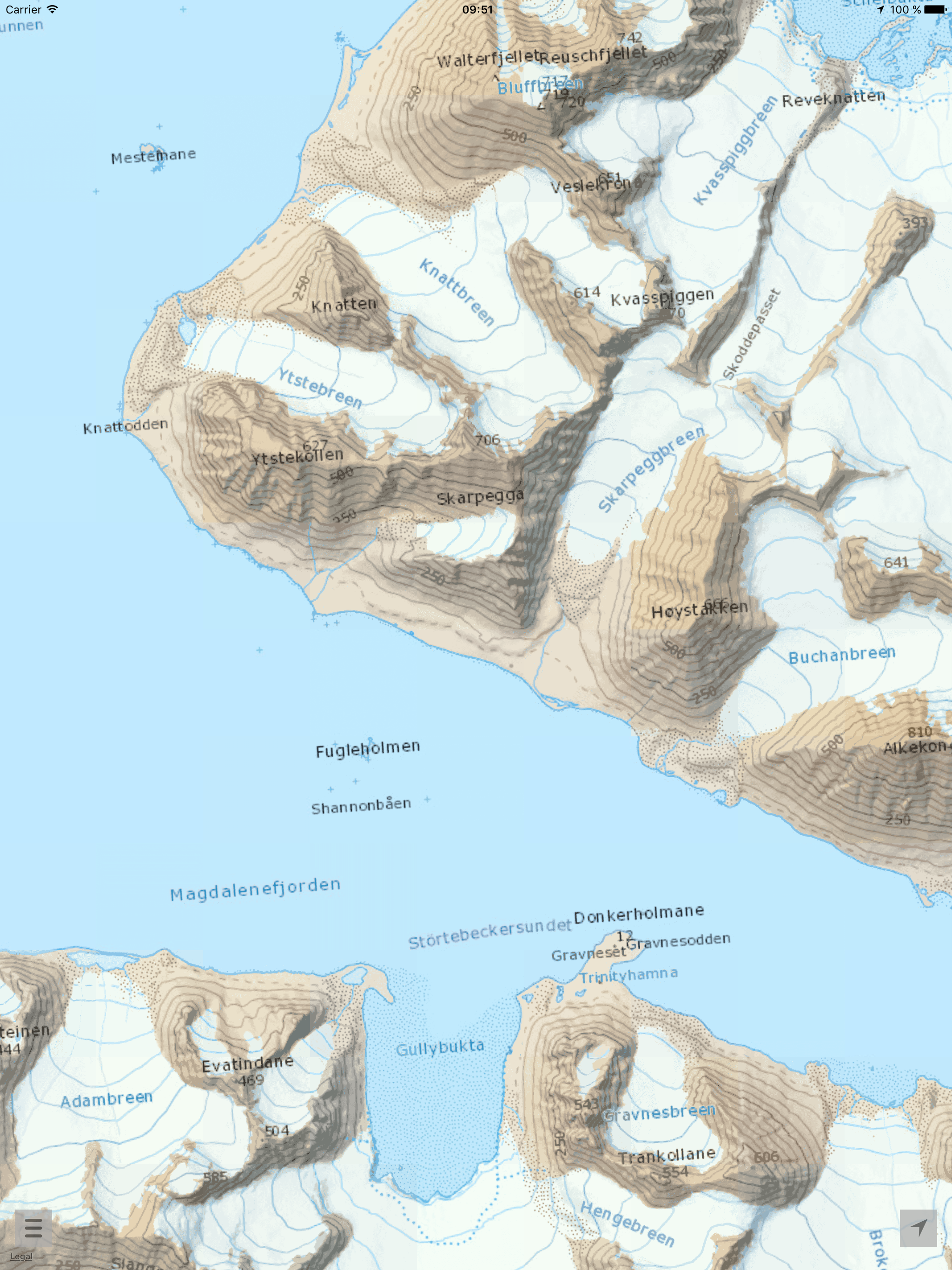 Here & there+ Svalbard 1:35000