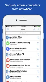 jump desktop (rdp, vnc, fluid) iphone screenshot 1
