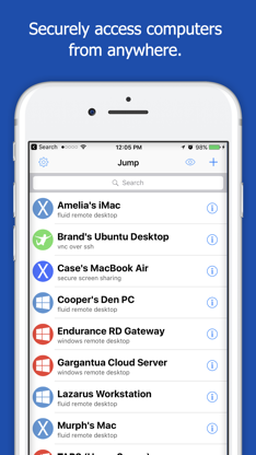 Jump Desktop (RDP, VNC, Fluid) screenshot 1