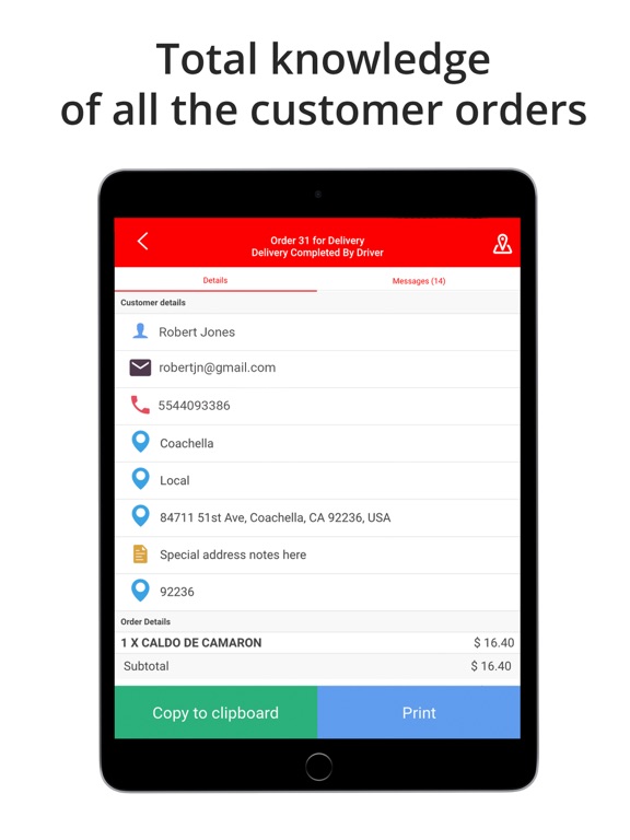 Screenshot #6 pour Bite2U Business App