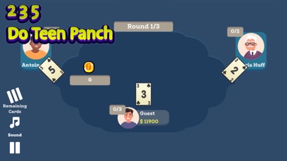 Do Teen Panch - 235 Card Game screenshot 2