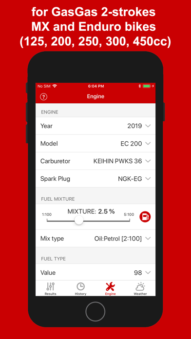 Screenshot #3 pour Carburation GasGas 2T Moto