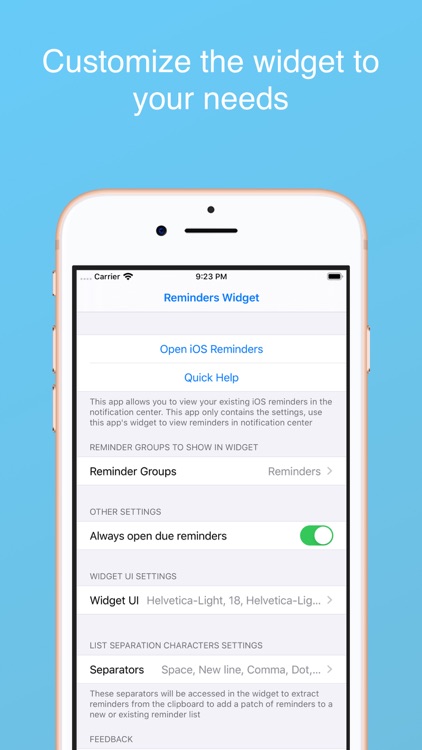 Reminders Widget screenshot-7
