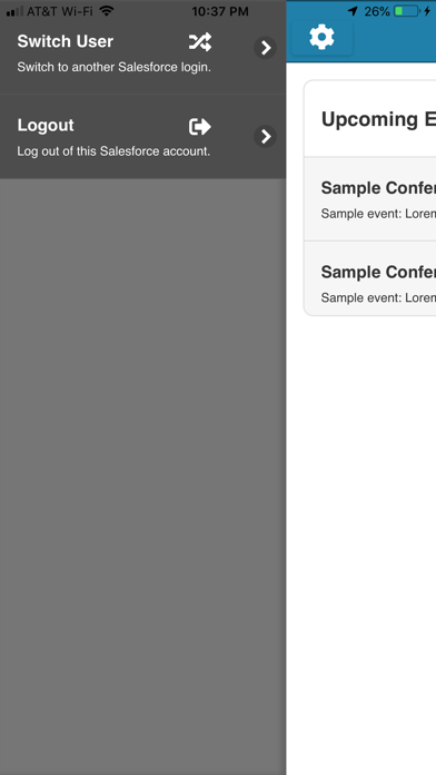 Linvio Event Manager screenshot