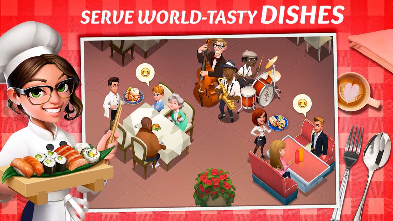 Tasty Town Original screenshot 2 - iOS game interface
