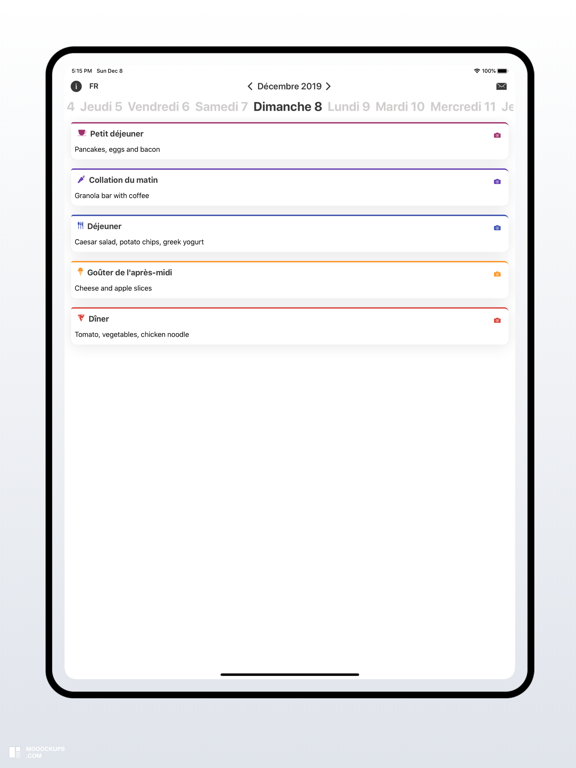 Screenshot #4 pour Semainier