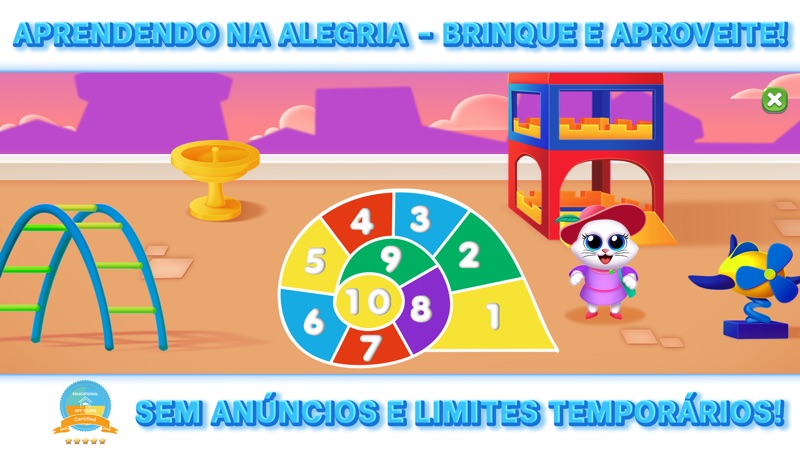 Números inglês para crianças screenshot 2