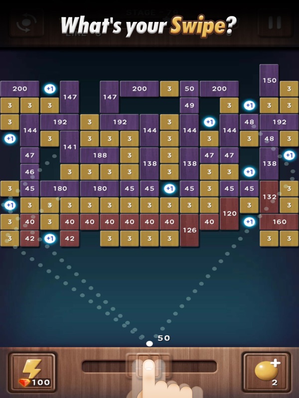 Swipe Brick Breaker: The Blast screenshot 7