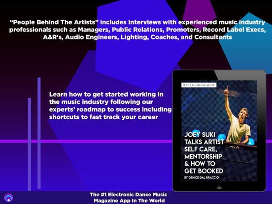 EDM World Magazine +AAA #1 App iPad screenshot 4 - Magazines & Newspapers app