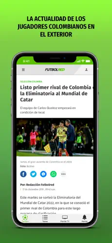 Captura de Pantalla 4 Futbolred iphone