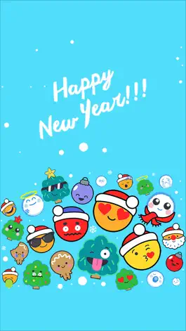 Game screenshot New Year Emoticons mod apk