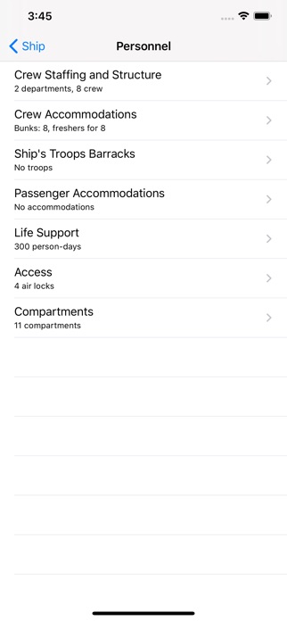 Screenshot of Adventure Class Ships