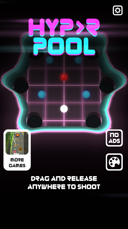 #1. Hyper Pool (iOS) 由: Kiseki Games