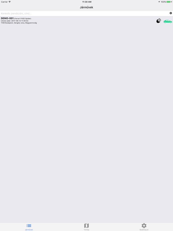 Screenshot #4 pour Járműfigyelő