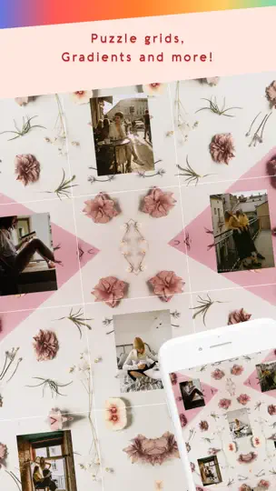 Captura de pantalla de Typic Grids For Instagram en iPhone 4