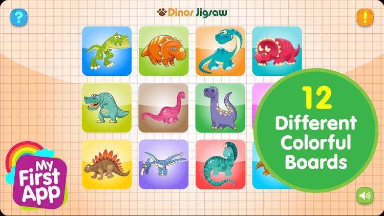Dinos Jigsaw - Adhd & autism