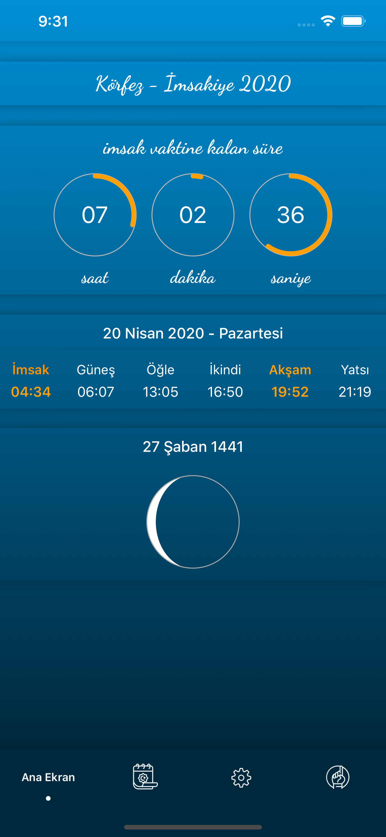 2026 Ramazan imsakiye