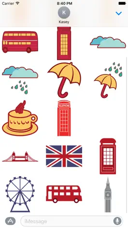 Game screenshot UK Stickers apk