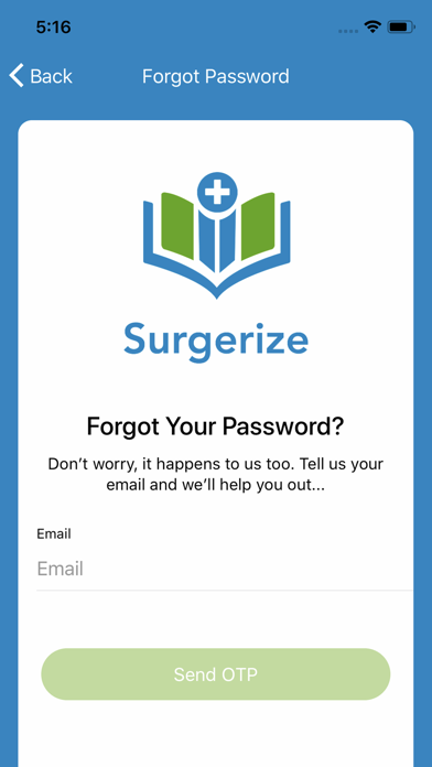 Surgerize iPhone screenshot 6 - Medical app