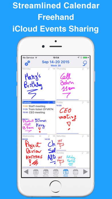 JotTheDate-Draw your Calendar. Screenshot