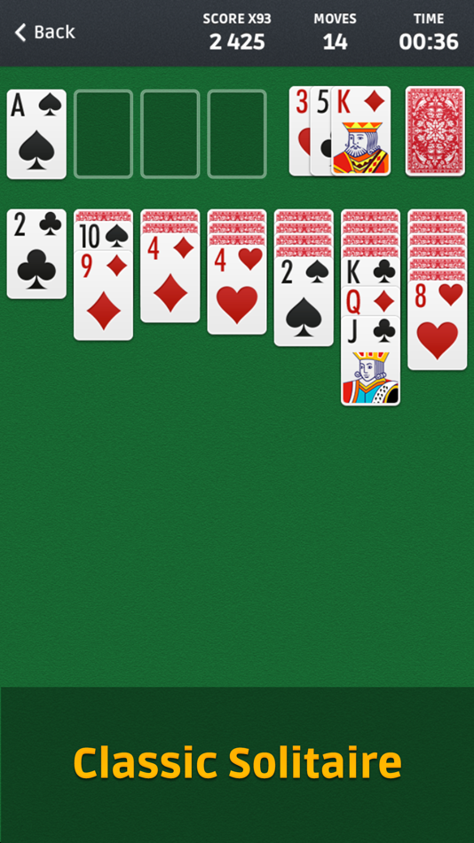 #1. Solitaire ∘ (iOS) 来自: Green Panda Games