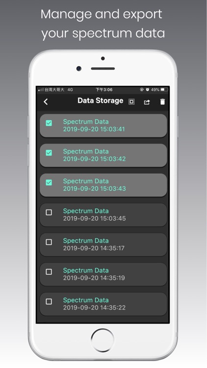 NSP32 nanoLambda Spectrometer screenshot-5
