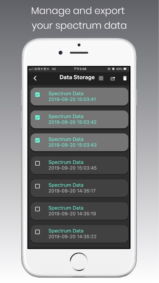 #6. NSP32 nanoLambda Spectrometer (iOS) Podle: Cheng Chun Chang