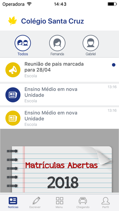 Colégio Santa Cruz Screenshot