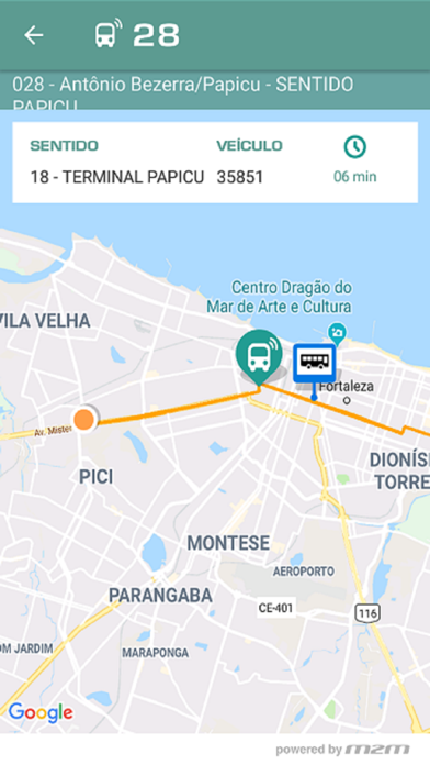 Meu Ônibus Fortaleza Screenshot