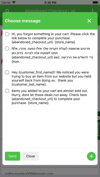 Abandoned Cart Recovery screenshot-3