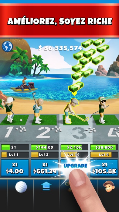 Screenshot #3 pour Idle Golf Tycoon