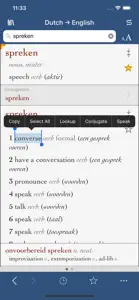 Ultralingua Dutch-English screenshot #1 for iPhone