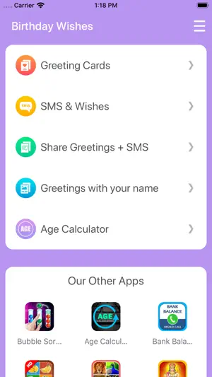Birthday Messages & Wishes screenshot 1