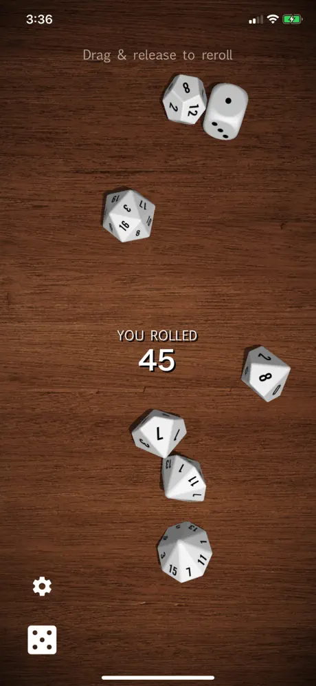 Tabletop Dice Roller