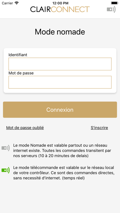Screenshot #1 pour ClairConnect