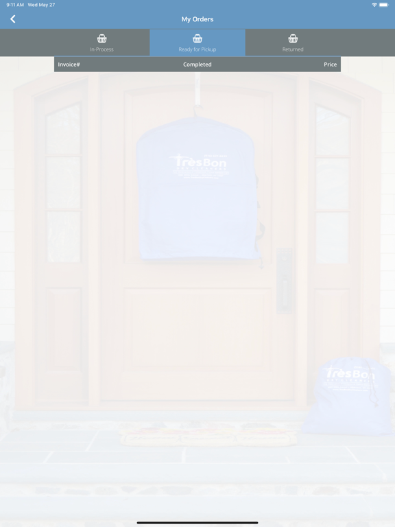 Très Bon Dry Cleaners iPad screenshot 3 - Lifestyle app