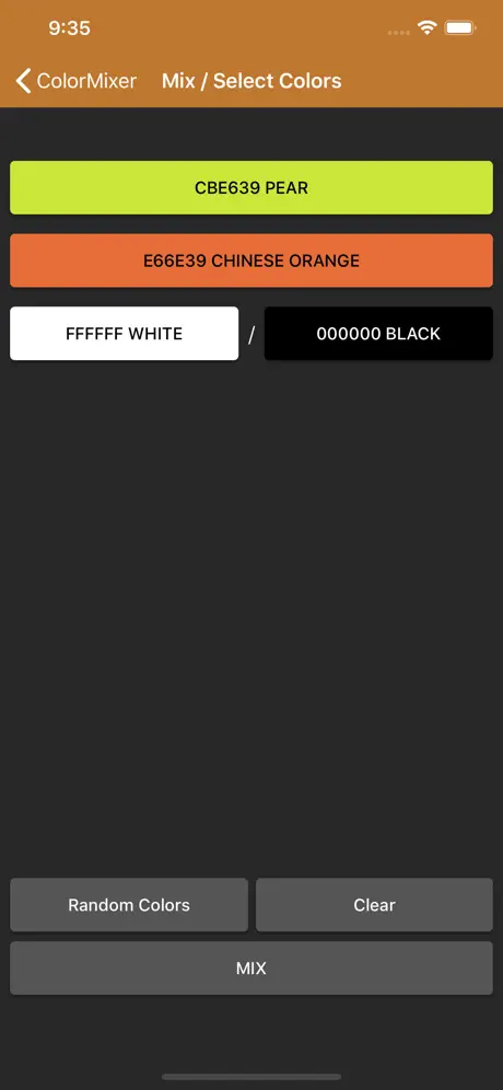 ColorMixer Mix Unmix & Convert