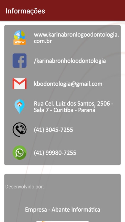 Karina Bronholo Odontologia