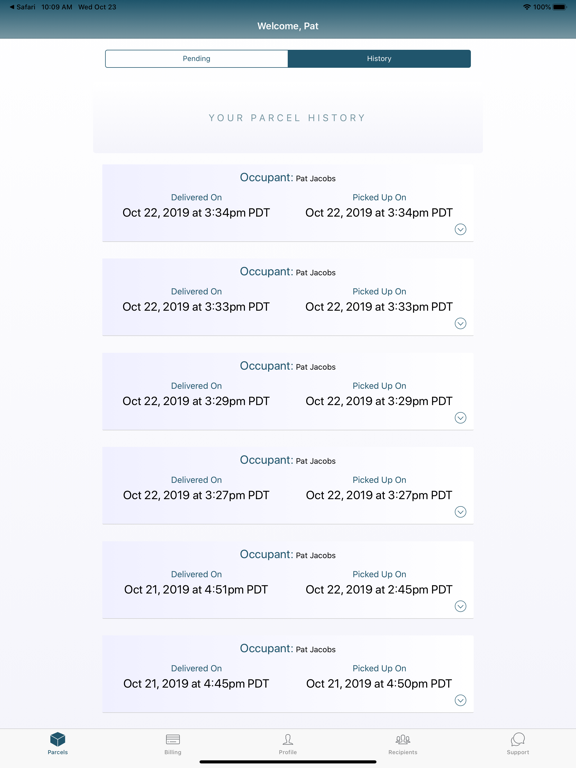 Screenshot #6 pour ZO. Smart Lockers