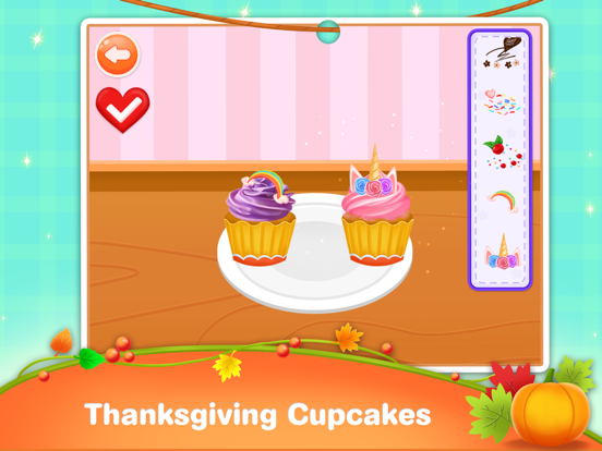 Thanksgiving Food Cooking Game iPad screenshot