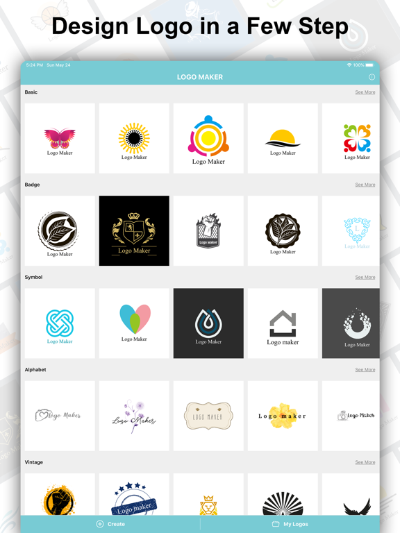 Screenshot #5 pour Logo Maker Logo Creator