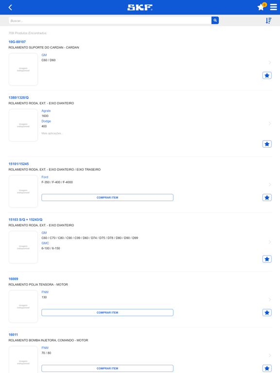 Screenshot #6 pour SKF - Catálogo