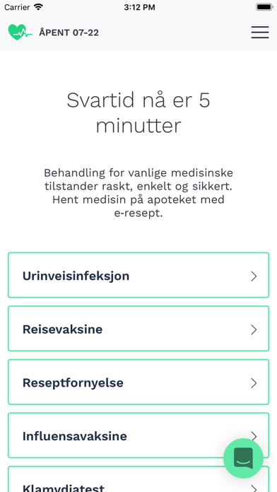 Screenshot #1 pour Nettlegevakt