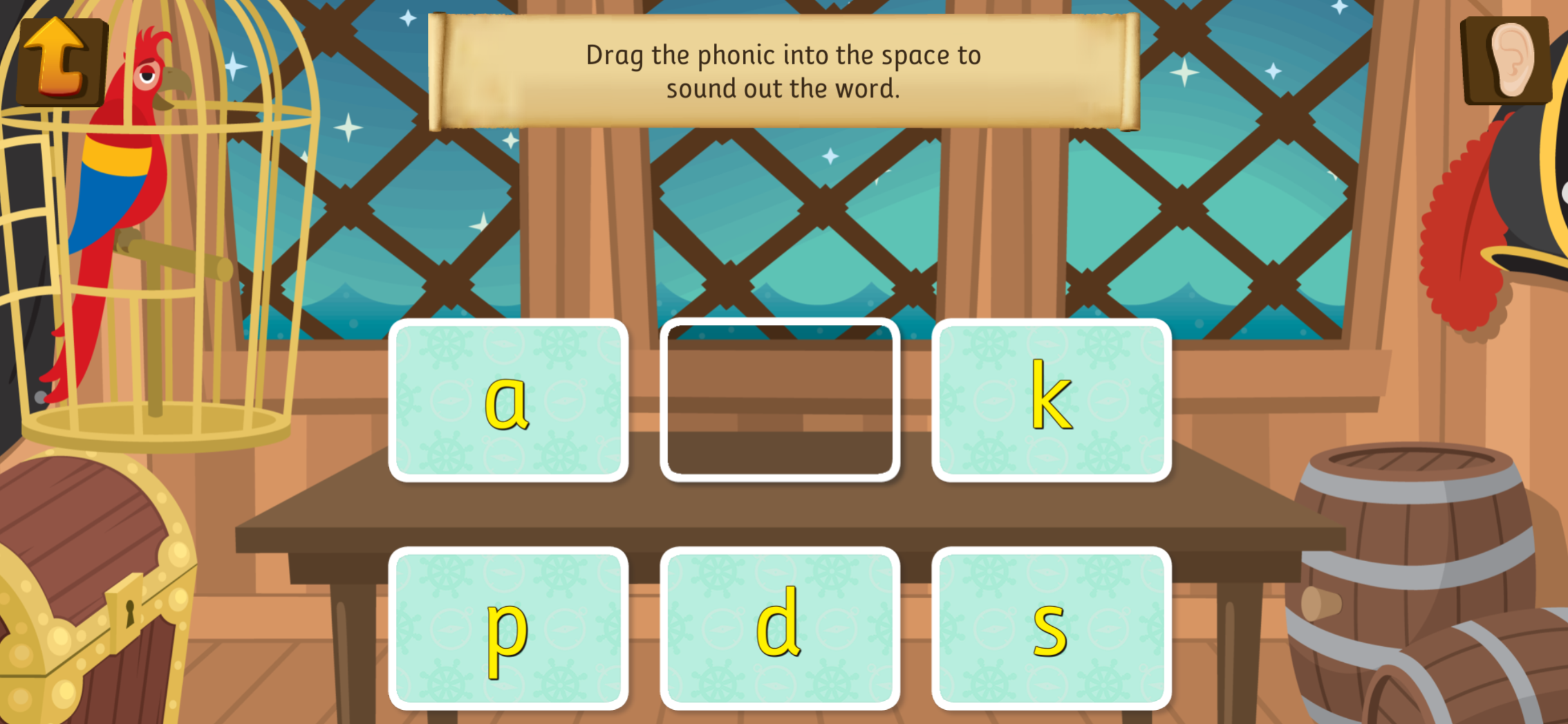 Pirate Phonics 1: Fun Learning screenshot 5