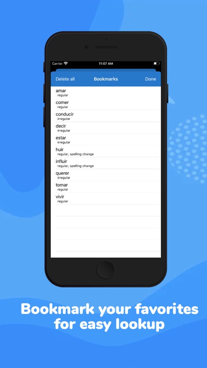 Conjugador - Spanish Verbs screenshot-3
