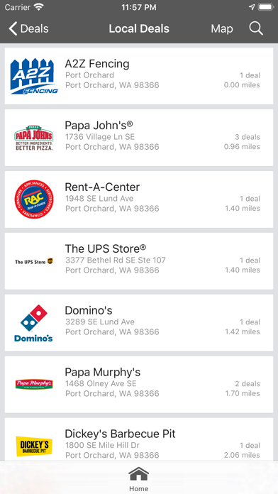 Kitsap Bank Smart Rewards Screenshot